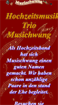 Mobile Screenshot of hochzeit.musischwung.com